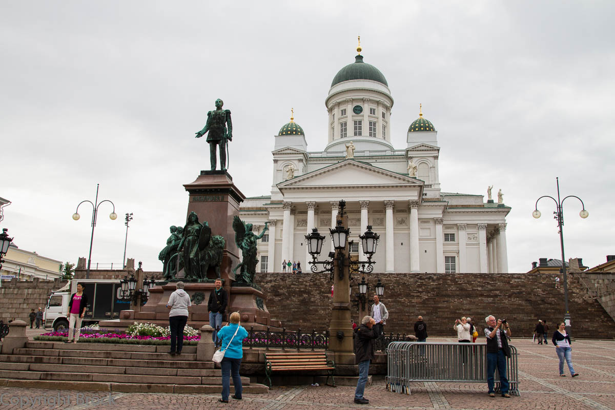 Helsinki Senatsplatz und Dom