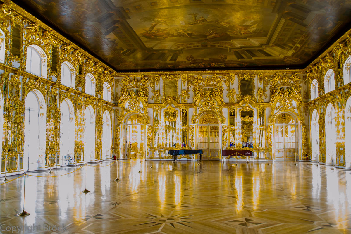 St. Petersburg Zarskoje Selo Katharinen-Palast