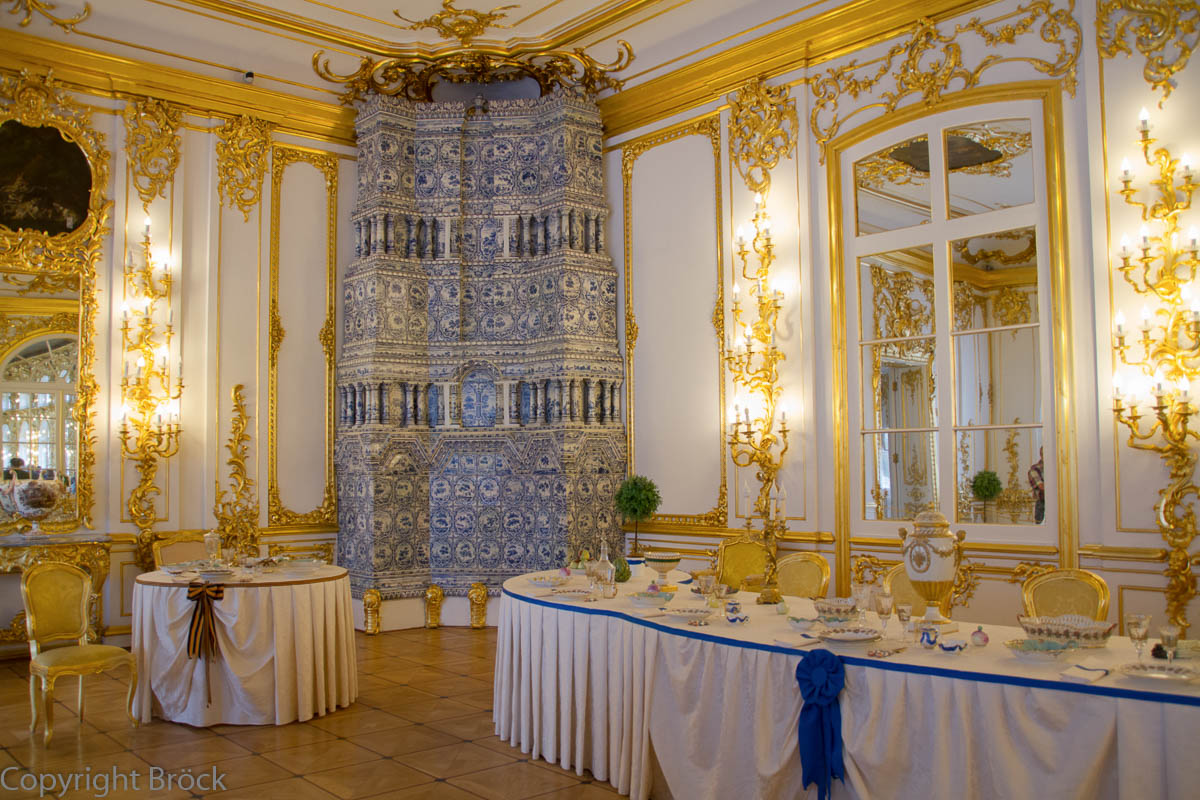 St. Petersburg Zarskoje Selo Katharinen-Palast