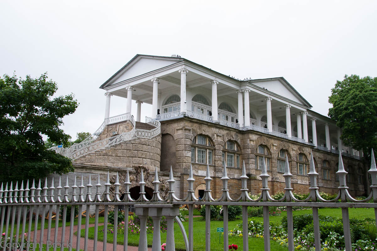St. Petersburg Zarskoje Selo Katharinen-Palast Cameron-Galerie