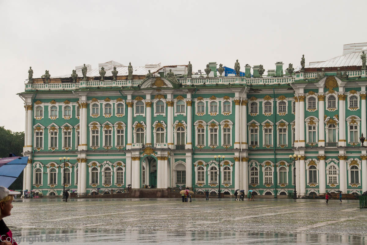 St. Petersburg Schlossplatz Winterpalast