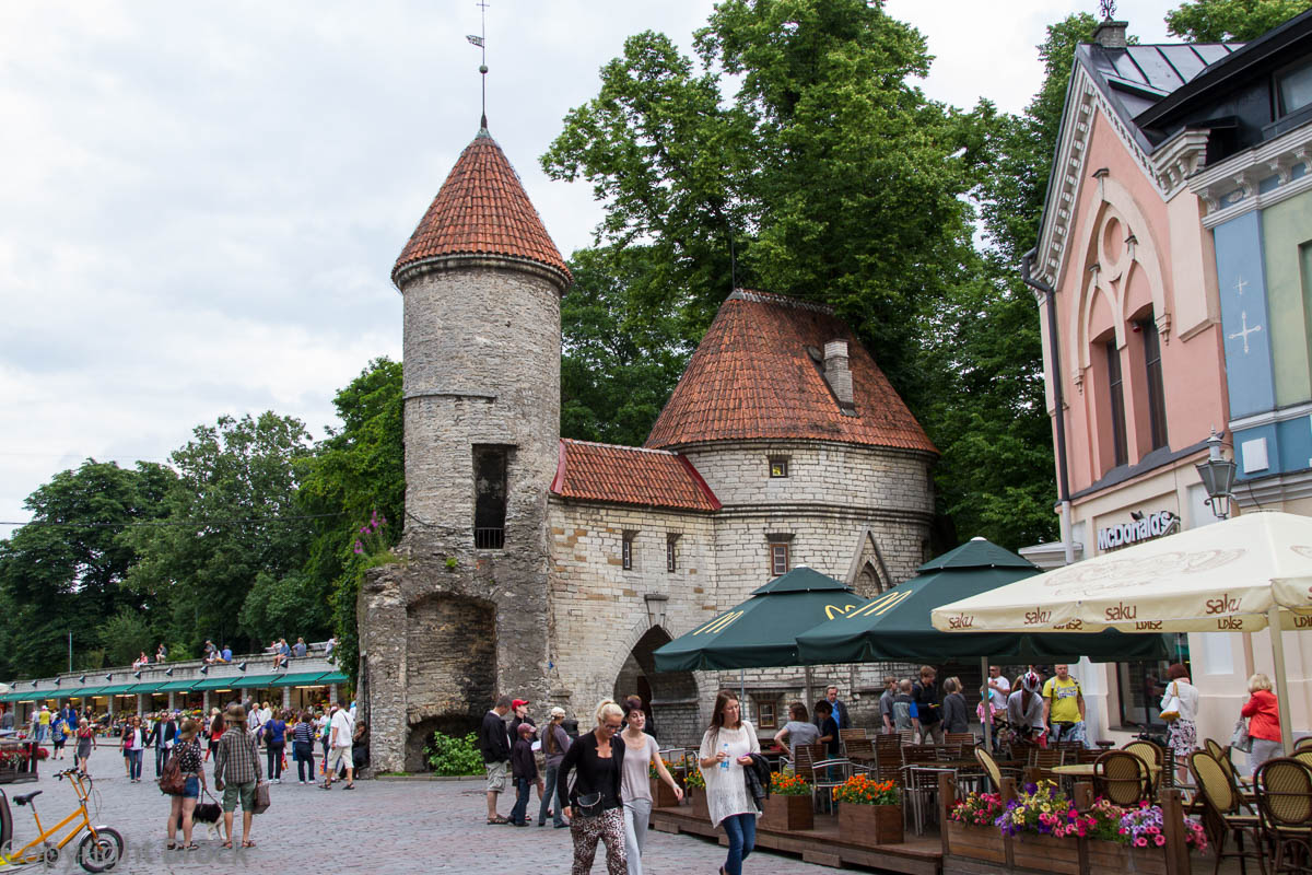 Tallinn Stadttor Lehmpforte