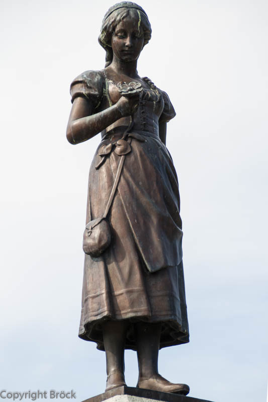 Klaipeda Dach-Denkmal mit Ännchen von Tharau