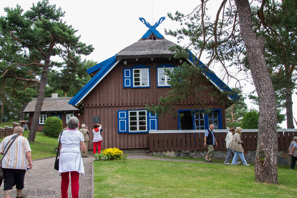 Kurische Nehrung Nida (Nidden) Thomas-Mann-Haus auf dem sogenannten Schwiegermutterberg