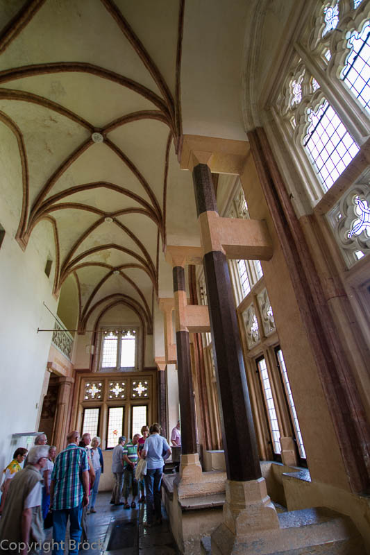 Malbork (Marienburg) Mittelschloss Hochmeisterpalast Hohe Diele