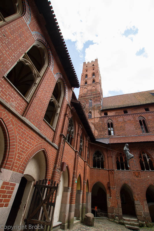 Malbork (Marienburg) Hochschloss Innenhof