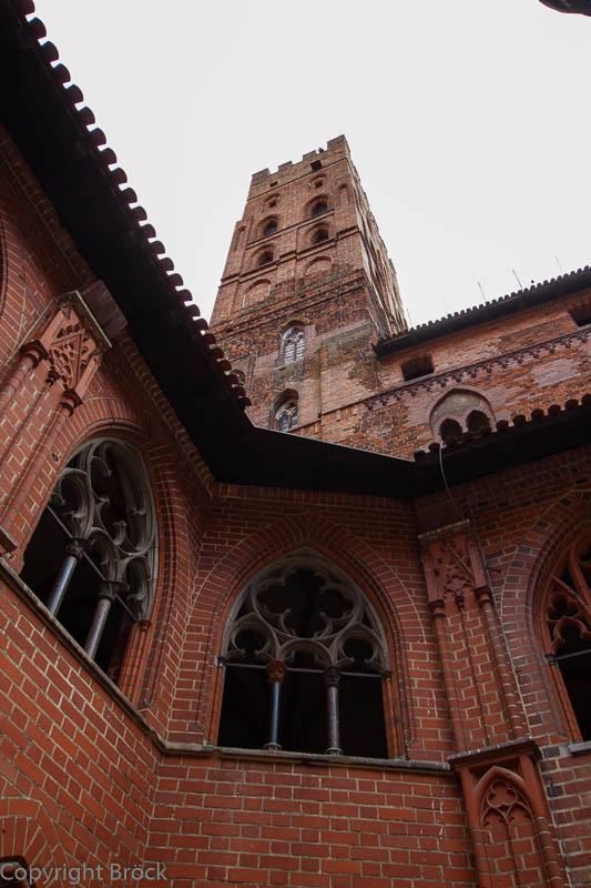 Malbork (Marienburg) Hochschloss Innenhof
