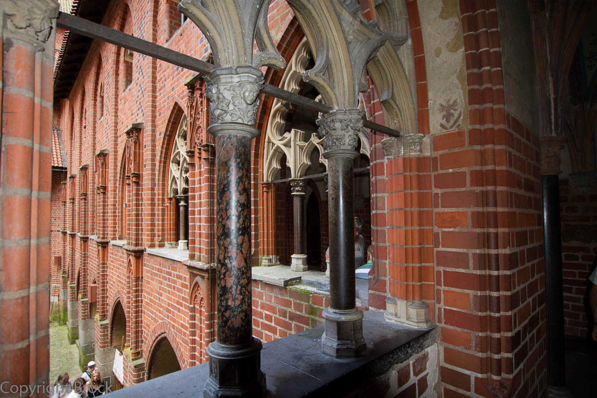 Malbork (Marienburg) Hochschloss Kreuzgang