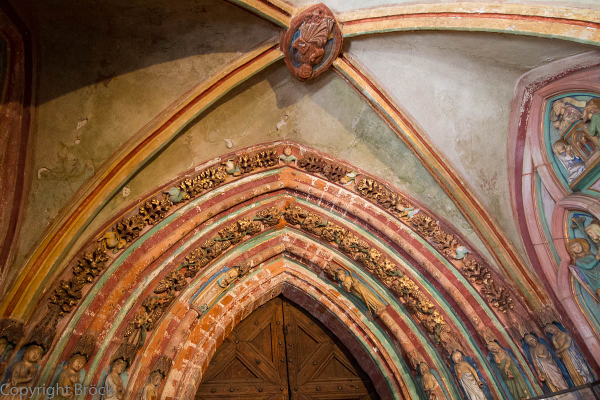 Malbork (Marienburg) Goldene Pforte zur Marienkirche