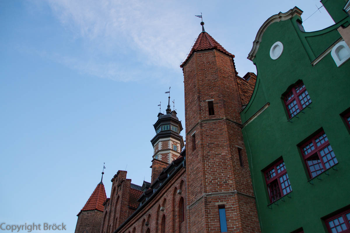 Danzig Uferpromenade der Mottlau
