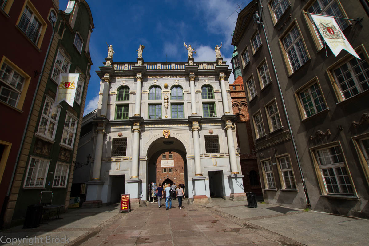 Danzig Langgasser /Goldenes Tor