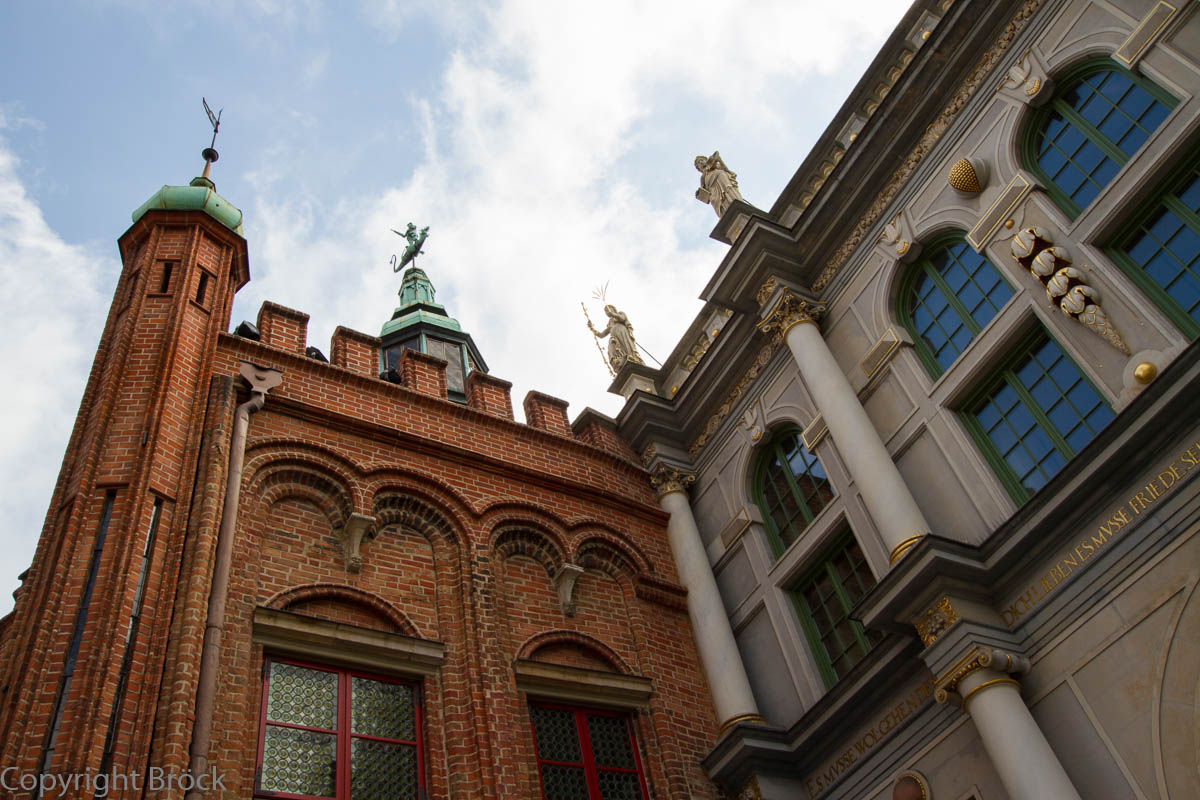 Danzig Hof der St. Georgs Schützenbruderschaft Goldenes Tor