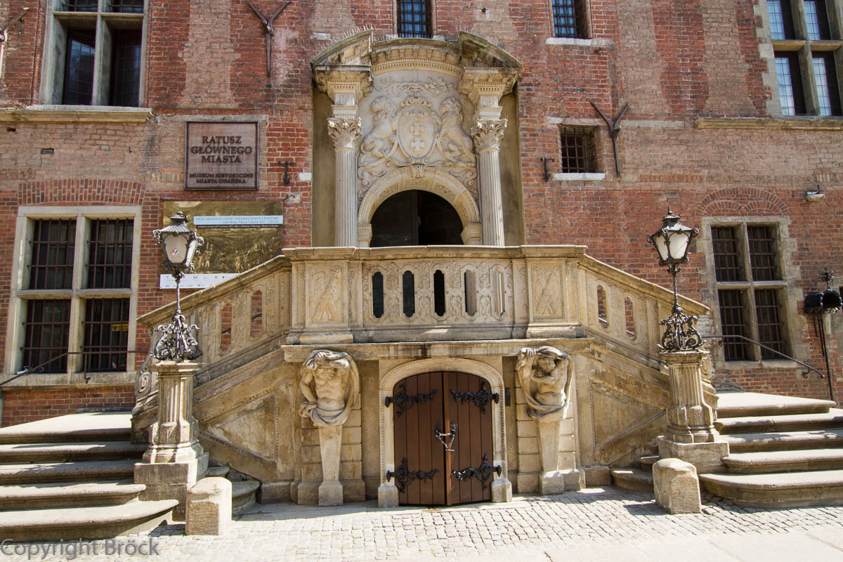 Rechtstädtisches Rathaus Eingangsportal