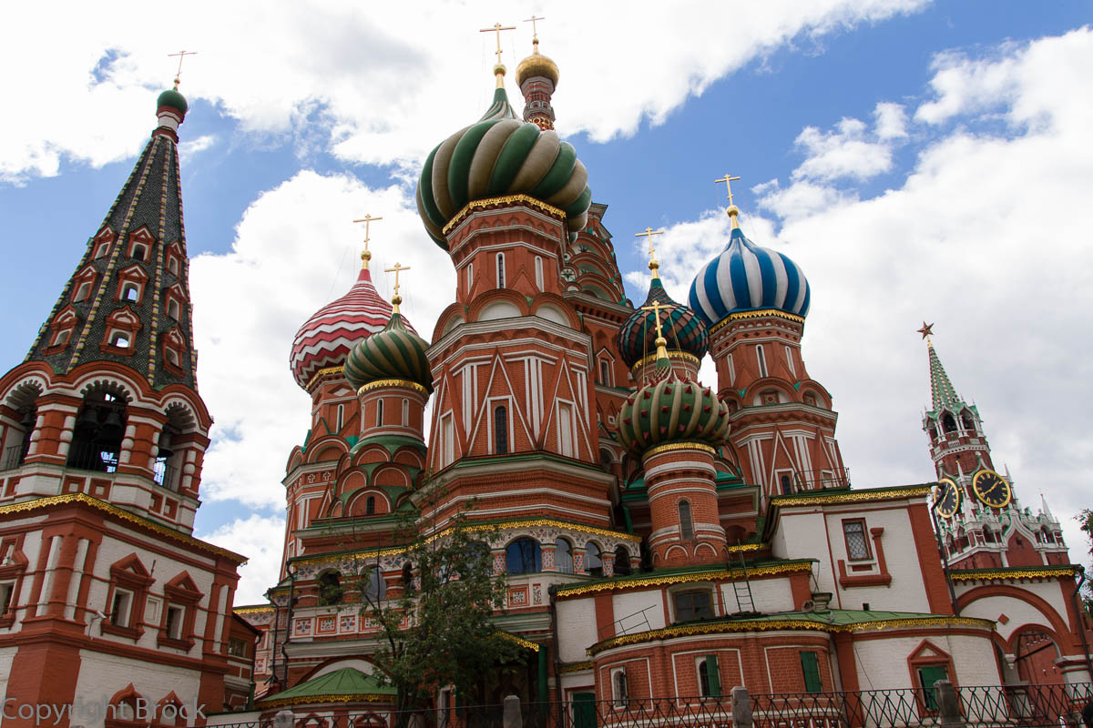 Roter Platz, Wassili-Blashenny(Basilius)-Kathedrale
