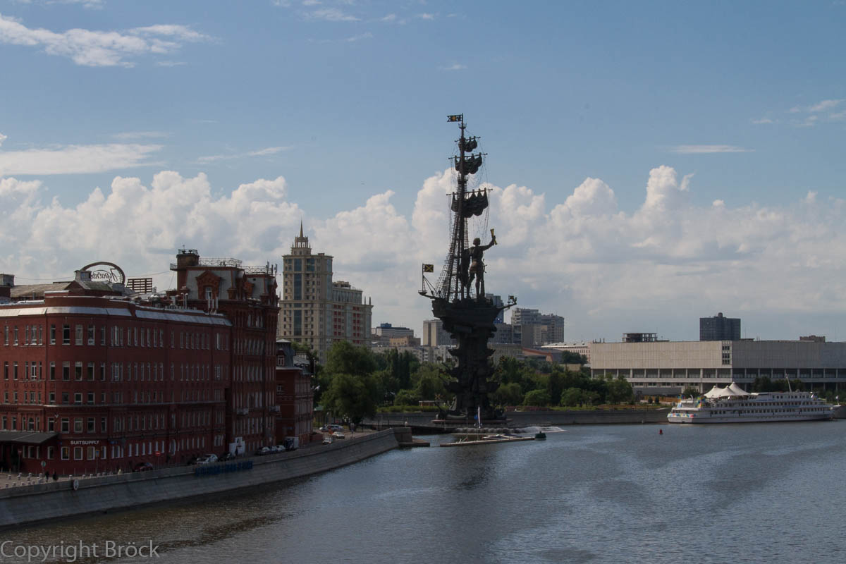 Denkmal für Peter I., Moskwa