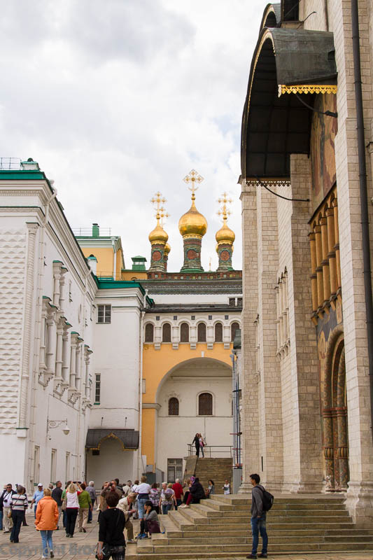 Kreml, Kathedralen-Platz, Facetten-Palast, Mariä-Entschlafens-Kathedrale
