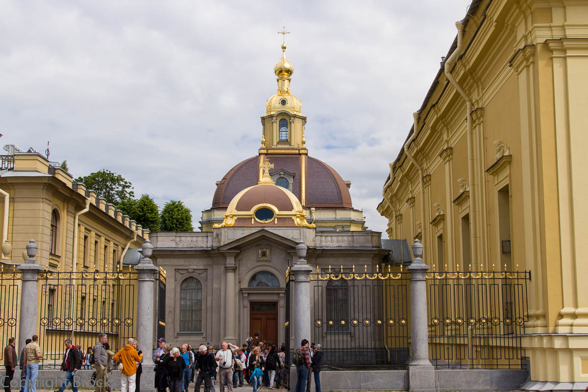 Peter-Paul-Festung, Kirche des Hl. Alexander Newski (1883-1907)