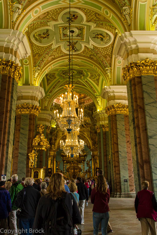 Peter-Paul-Kathedrale, Innenansicht