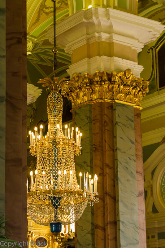 Peter-Paul-Kathedrale, Innenansicht, Detail