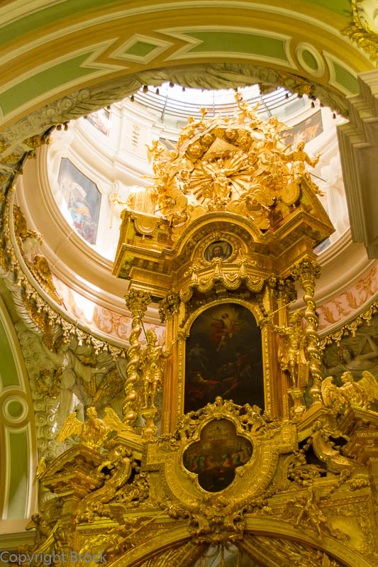 Peter-Paul-Kathedrale, Innenansicht, Detail