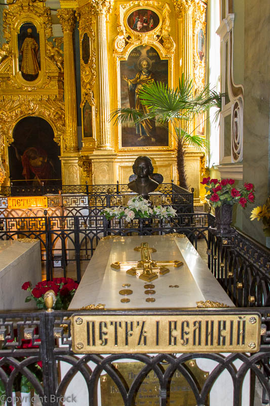 Peter-Paul-Kathedrale, Grabmal Peters I. des Großen