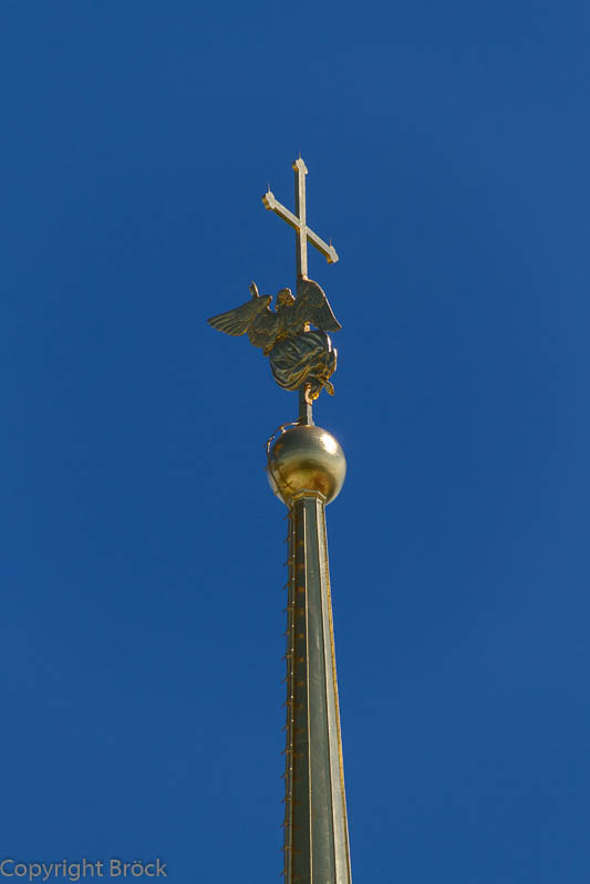 Turmspitze der Peter-Paul-Kathedrale