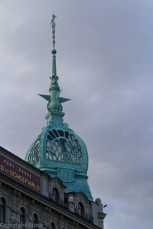 Jugendstil an der Roten Brücke über die Mojka