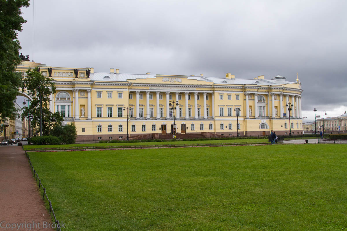 Blick vom Dekabristen(Senats)-Platz auf Senat und Synod
