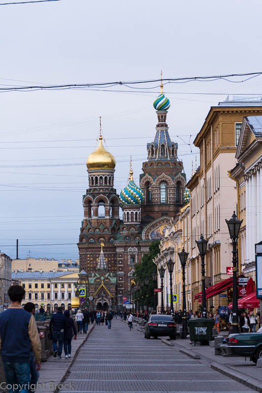 Am Gribojedow-Kanal, Christi-Auferstehungs-Kirche