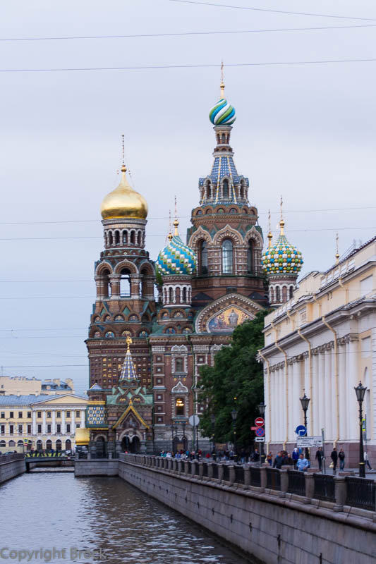 Am Gribojedow-Kanal, Christi-Auferstehungs-Kirche