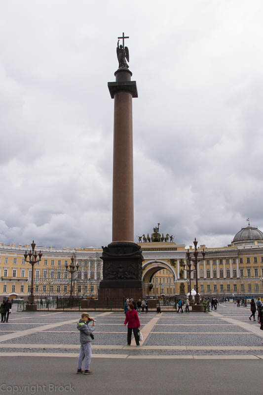 Schloss-Platz, Alexander-Säule, Generalstabsgebäude