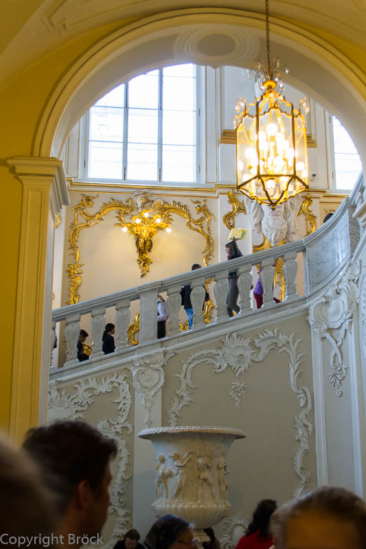 Eremitage; Winterpalast, Paradetreppe