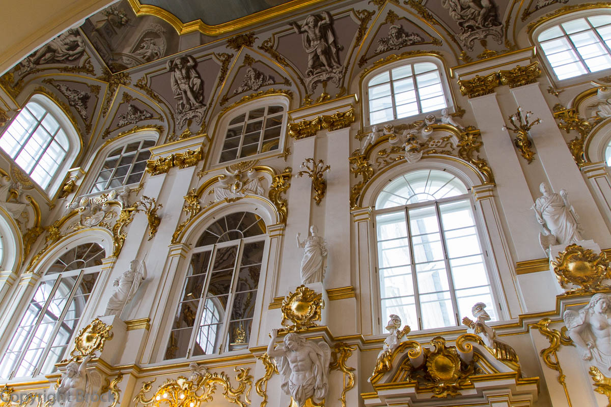 Eremitage; Winterpalast, Paradetreppe