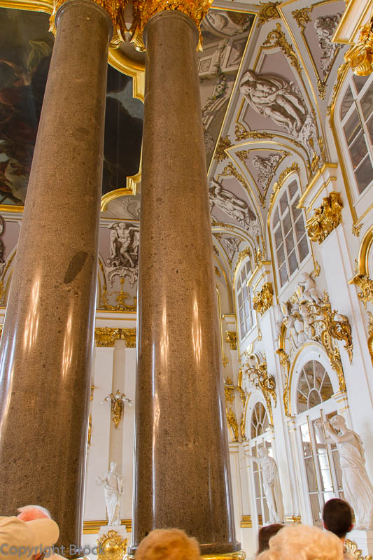Eremitage; Winterpalast, Paradetreppe