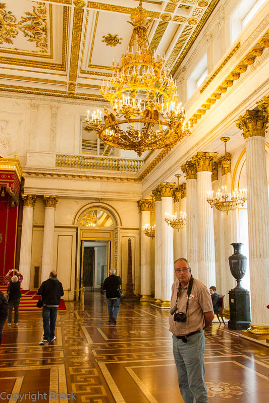 Eremitage; Winterpalast, Georg-Saal (Großer Thronsaal)