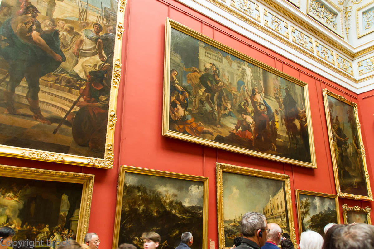 Eremitage; Neue Eremitage, Großer Oberlichtsaal der ital. Malerei